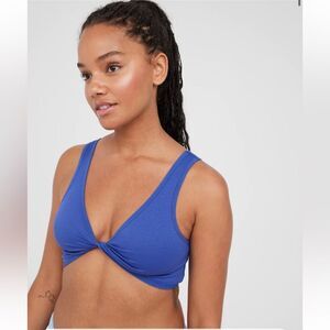 Aerie Offline Seamless Twist Reversible Sports Bra Medium Black NWT